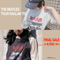VENCE share style�i���@���X �V�F�A�X�^�C���j�̃V���b�v�j���[�X�u�yTHE BEATLES�i�U �r�[�g���Y�j�z���y�ƃt�@�b�V�����̗Z���I�ŐV�g�b�v�X���W�v