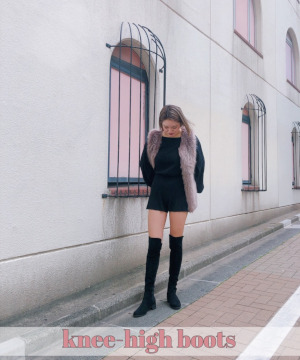 R E アールアンドイーのトピックス トレンドアイテムpickup Vol 3 Lowヒールニーハイブーツ Zozotown