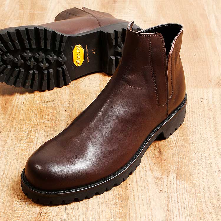 柔らかい PADRONE TYROLEAN SHOES with Chunky Sole - ドレス/ビジネス