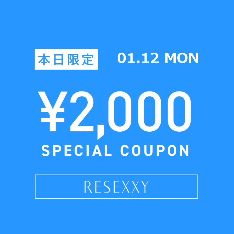 RESEXXY�i���[�N�V�[�j�̃V���b�v�j���[�X�u�yRESEXXY�z���Z2000�~�N�[�|���Z���v