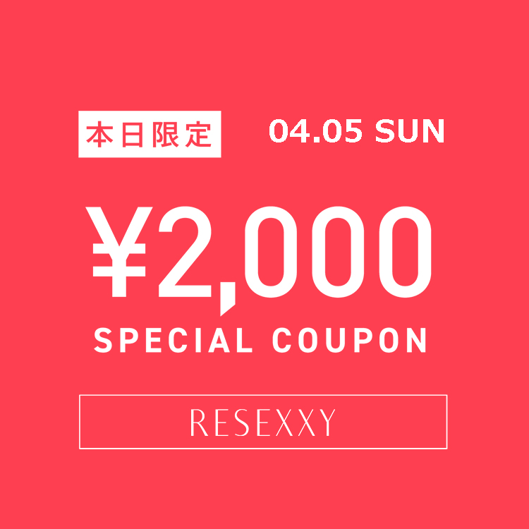 RESEXXY�i���[�N�V�[�j�̃V���b�v�j���[�X�u�yRESEXXY�z���Z2000�~�N�[�|���Z���v