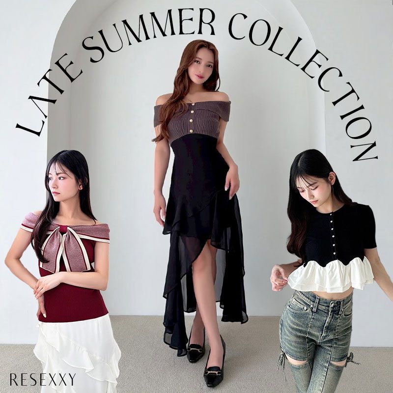 RESEXXY�i���[�N�V�[�j�̃V���b�v�j���[�X�uLATE SUMMER COLLECTION�v