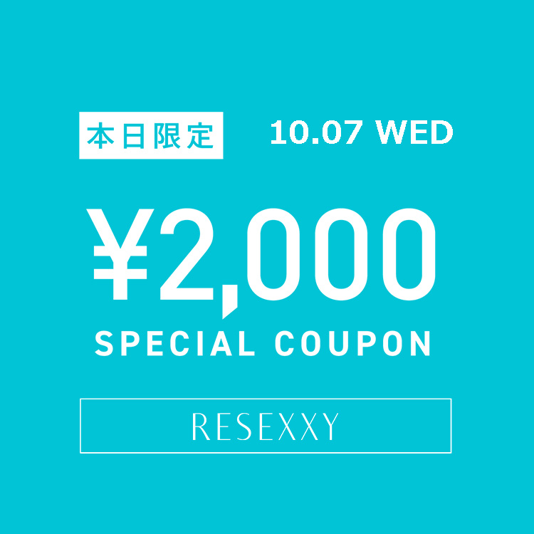 RESEXXY�i���[�N�V�[�j�̃V���b�v�j���[�X�u�yRESEXXY�z���Z2000�~�N�[�|���Z���v