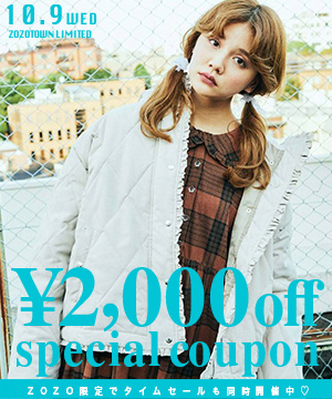 Merry Jenny メリージェニーのトピックス T I M E S A L E Zozotown00クーポン発行中 Zozotown