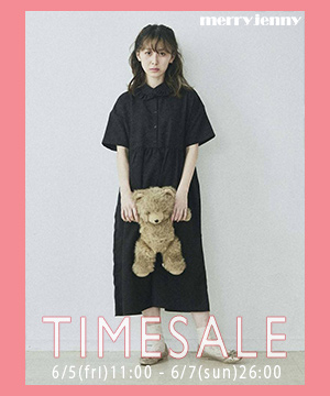 Merry Jenny メリージェニーのトピックス Time Sale 夏のセールスタート Zozotown