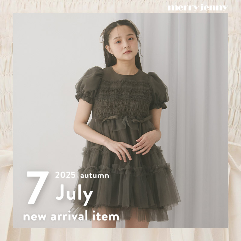merry jenny｜メリージェニーのトピックス「まもなく入荷！7月の