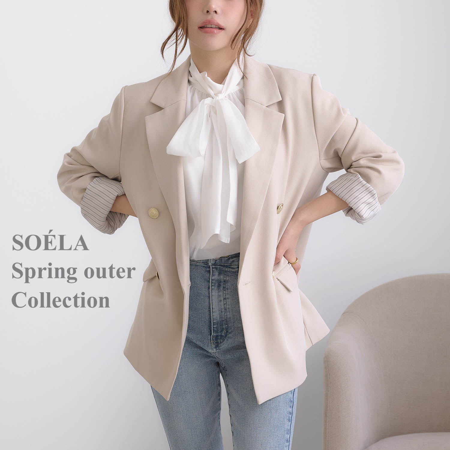 INGNI�i�C���O�j�̃V���b�v�j���[�X�u�yINGNI SOELA�zSpring Outer Collection �v