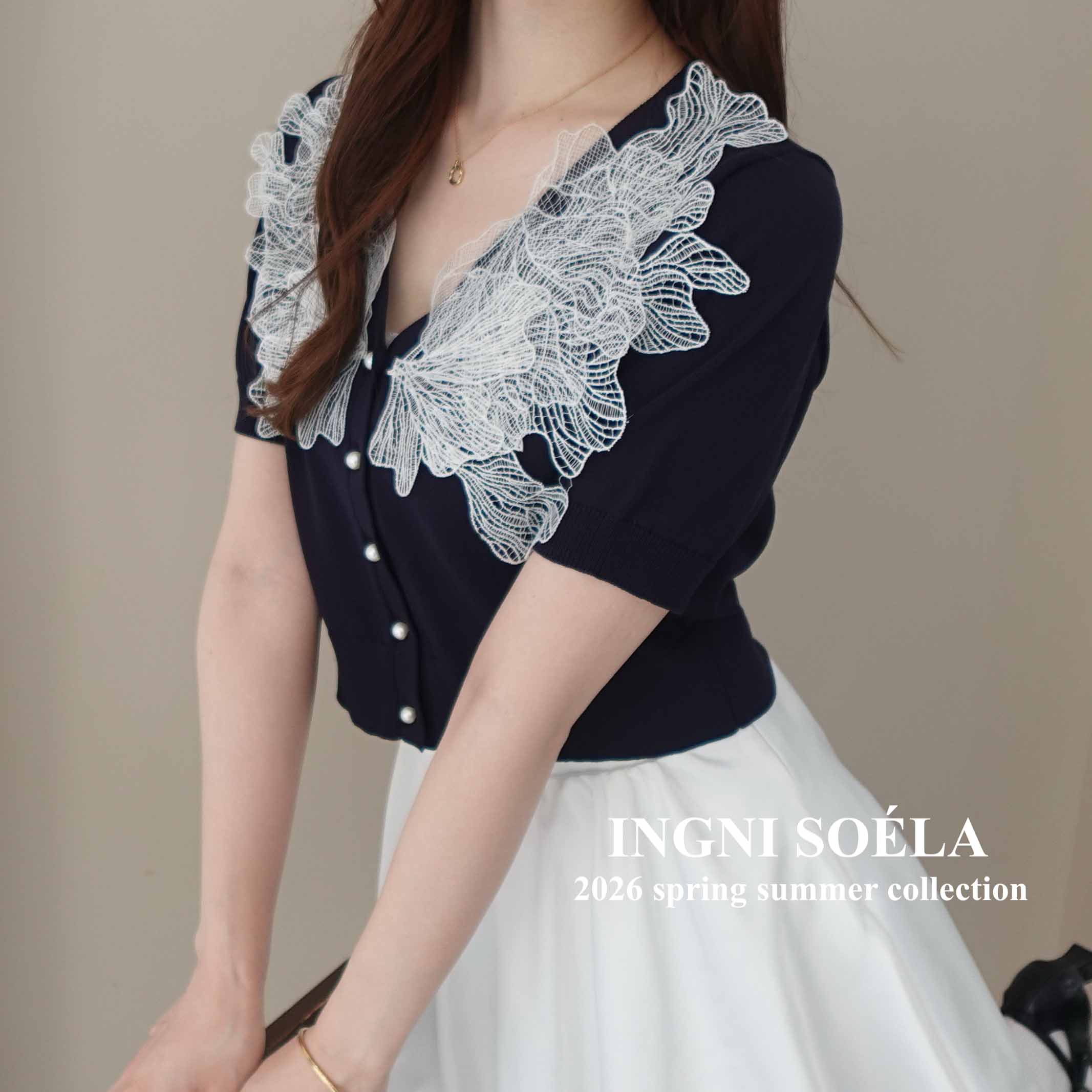 INGNI�i�C���O�j�̃V���b�v�j���[�X�u�ySOELA�zcardigan collection �v