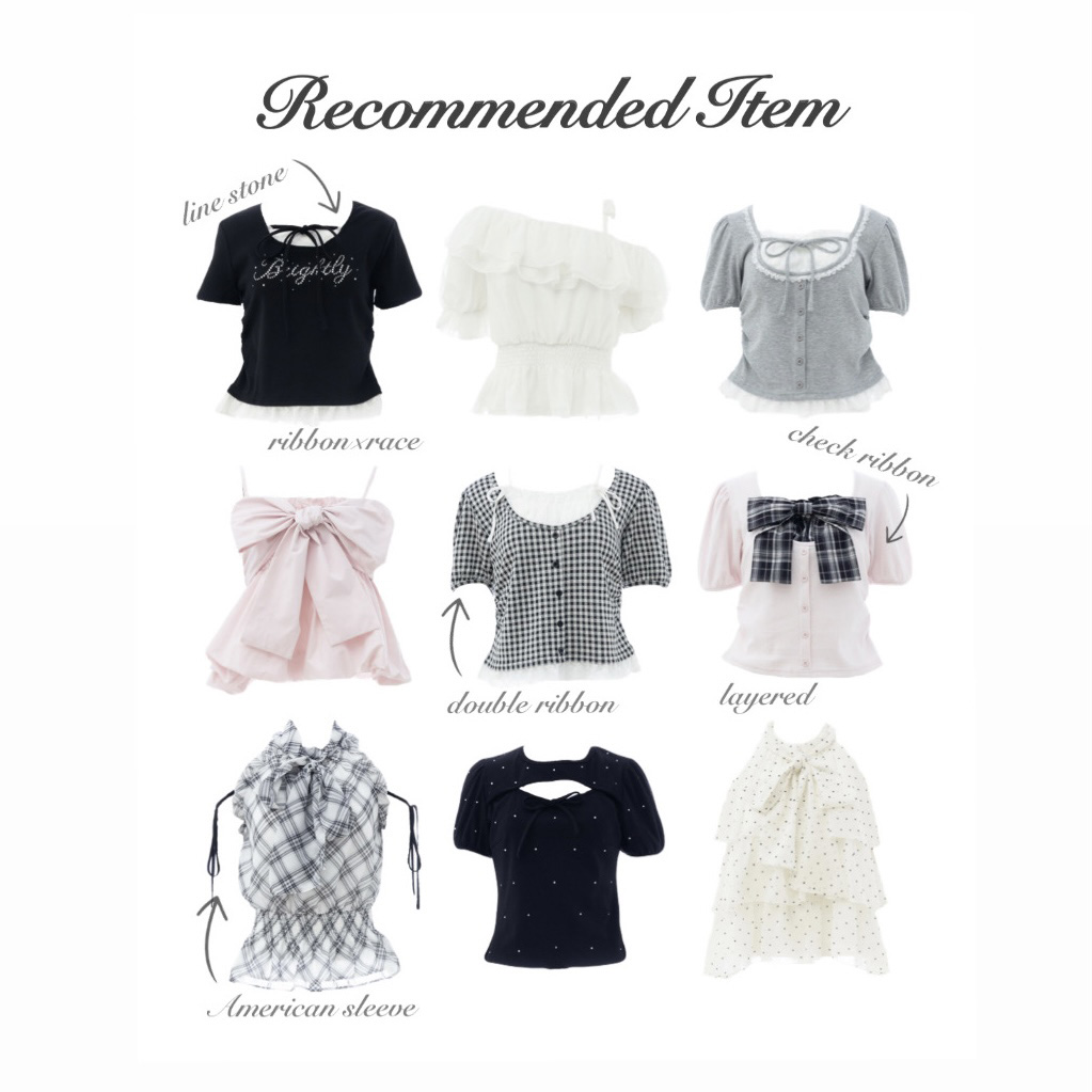 INGNI�i�C���O�j�̃V���b�v�j���[�X�u�yINGNI�zRecommemded tops �v