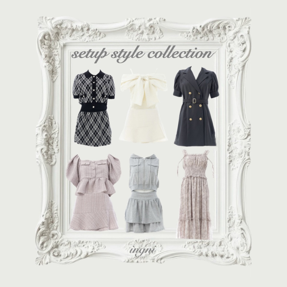 INGNI�i�C���O�j�̃V���b�v�j���[�X�u�yINGNI�zSETUP style collection�v
