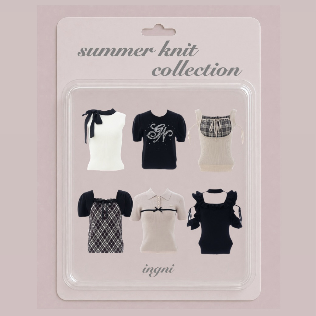 INGNI�i�C���O�j�̃V���b�v�j���[�X�u�yINGNI�zSummer Knit collection�v