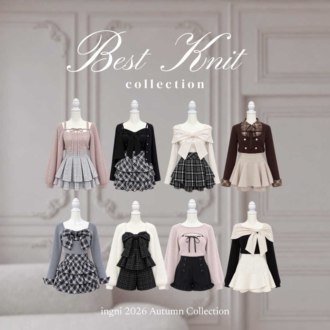 INGNI�i�C���O�j�̃V���b�v�j���[�X�u�yINGNI�zBest Knit Collection�v