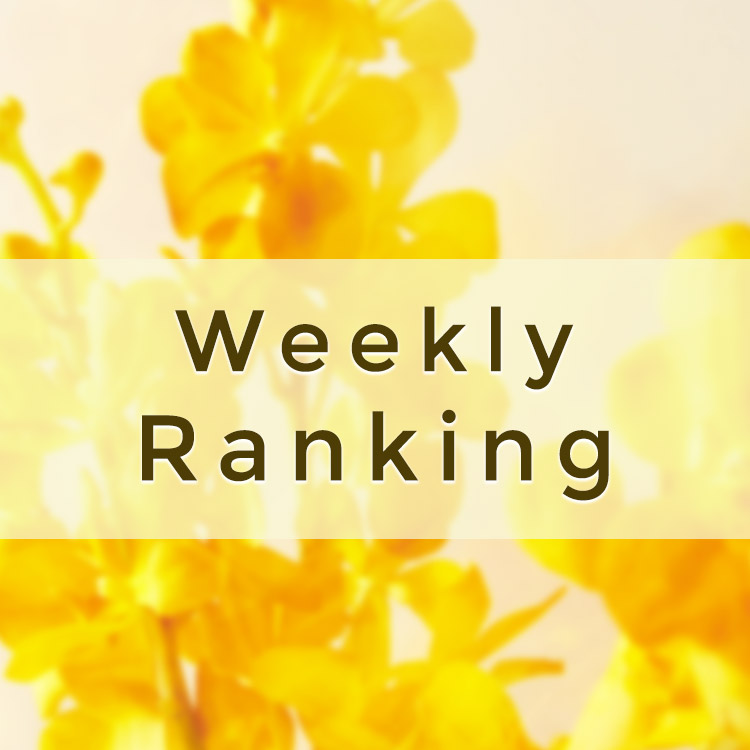 PEACH JOHNis[`EWj̃Vbvj[XuWeekly Ranking!v