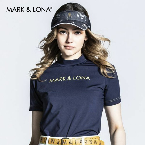 MARK&LONA モックネック Tシャツ 46(M) マークアンドロナ-