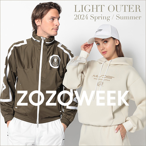 マークアンドロナライトアウターブルゾン