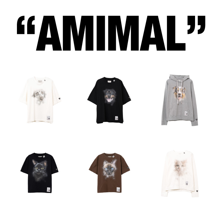 Maison MIHARA YASUHIROi] ~nXqj̃Vbvj[XuANIMAL PRINTv