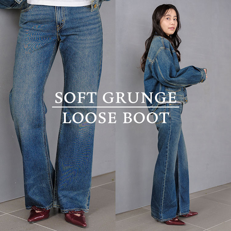 Levi's�i���[�o�C�X�j�̃V���b�v�j���[�X�u�ySoft Grunge Collection�z���ꉟ����LOOSE BOOT�����Љ�I�v