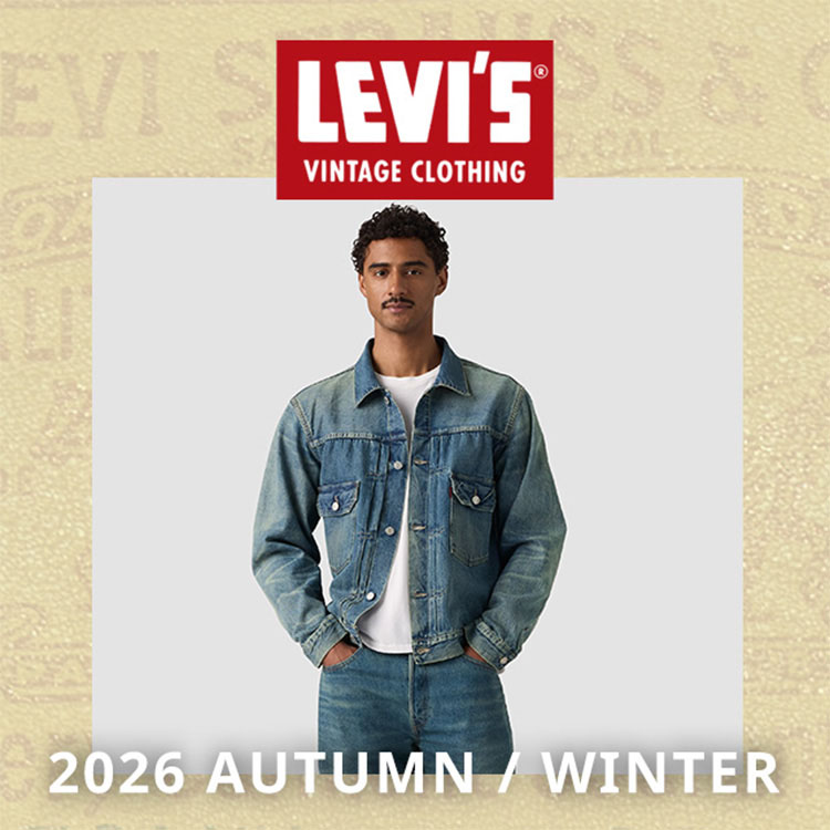 Levi's�i���[�o�C�X�j�̃V���b�v�j���[�X�uLEVI'S(R) VINTAGE CLOTHING 2026 AUTUMN & WINTER COLLECTION�v