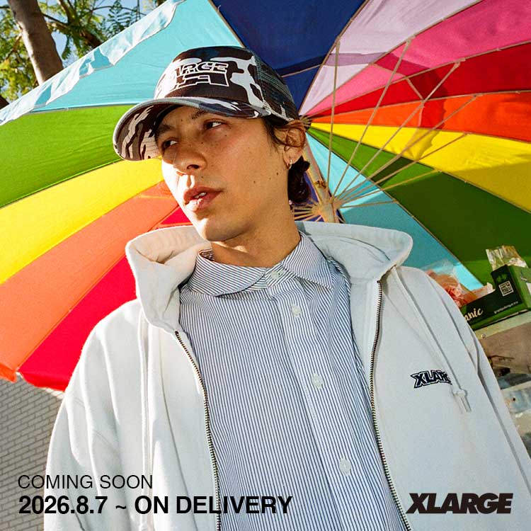 XLARGE(エクストララージ)の「【XLARGE | COMING SOON】2026.8.7 Fri ~ ON DELIVERY ITEM」