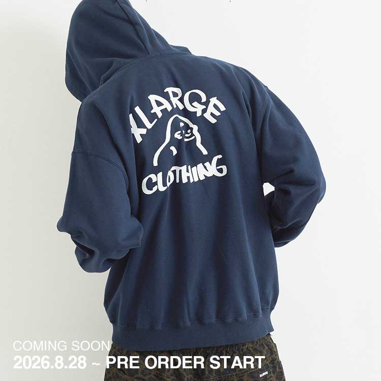 XLARGE(エクストララージ)の「【 XLARGE | COMING SOON 】DRAWING OG ZIP HOODED SWEATSHIRT」