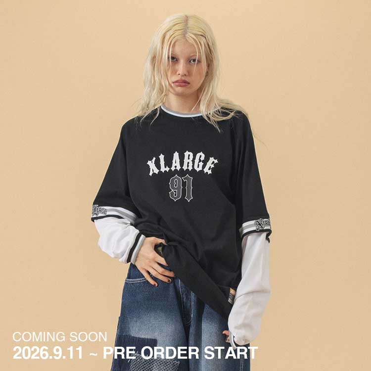 XLARGE(エクストララージ)の「【XLARGE | COMING SOON】2026.9.11 Fri ~ PRE ORDER」
