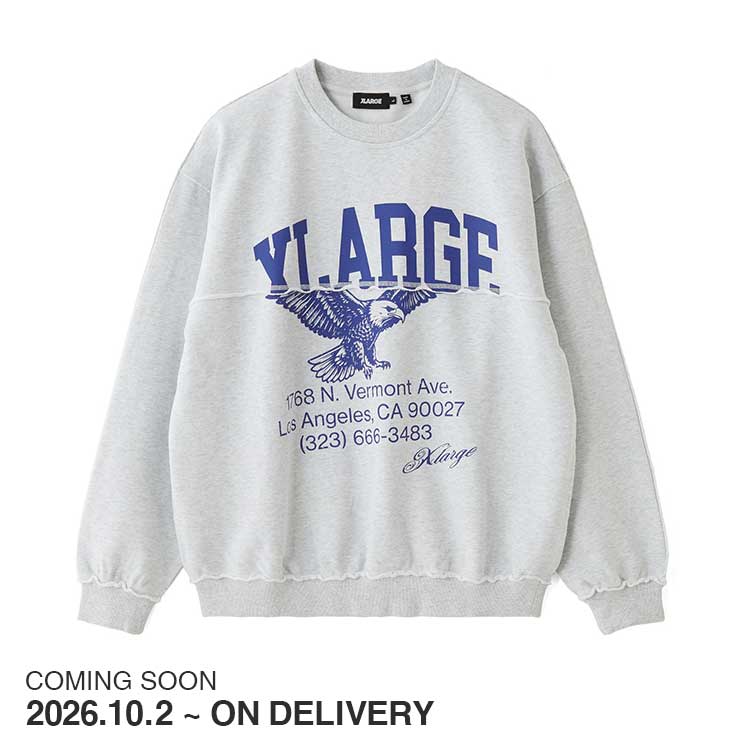 XLARGE(エクストララージ)の「【XLARGE | COMING SOON】2026.10.2 Fri ~ ON DELIVEARY」
