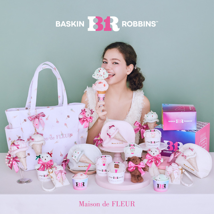 Maison de FLEUR（メゾン ド フルール）のショップニュース「サーティワン アイスクリームと 初コラボレーション！」