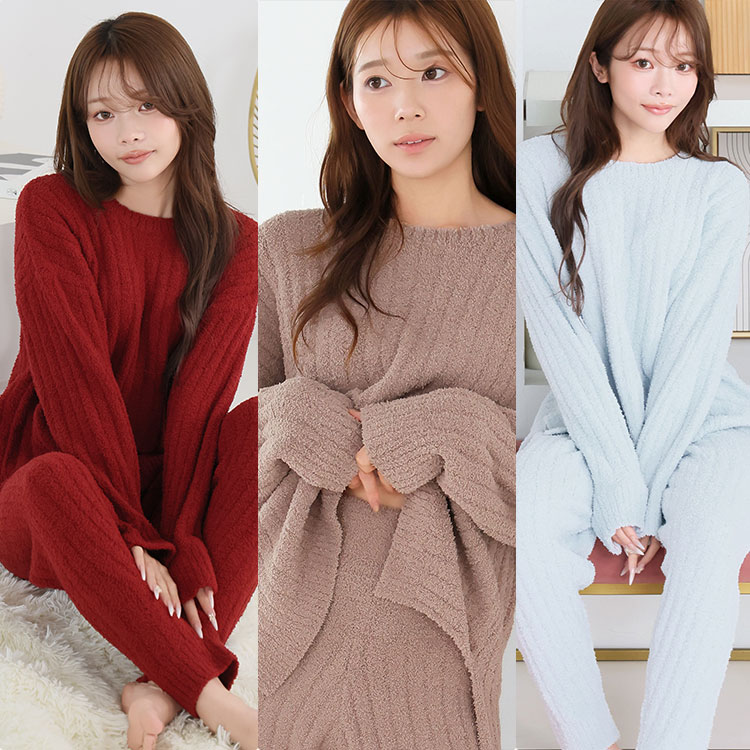 aimerfeel（エメフィール）のショップニュース「【aimerfeel】毎年大人気！ふわもこ腹巻付き温活ルームウェアに新色登場」