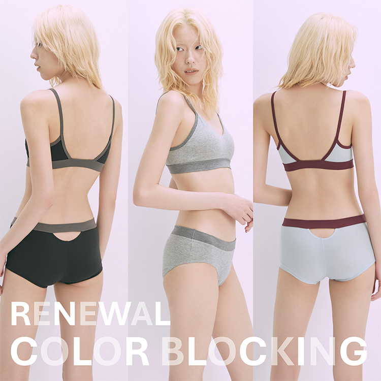 une nana cool(ウンナナクール)のショップニュース「発売予告【RENEWAL】カラーブロッキングシリーズ★」