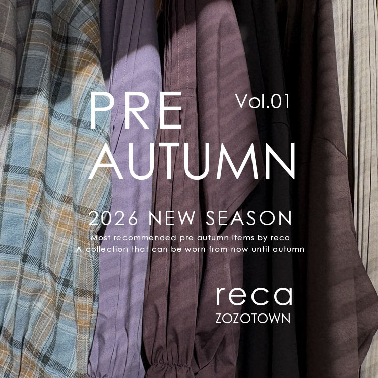 reca（レカ）のショップニュース「2026 Pre Autumn Collection」