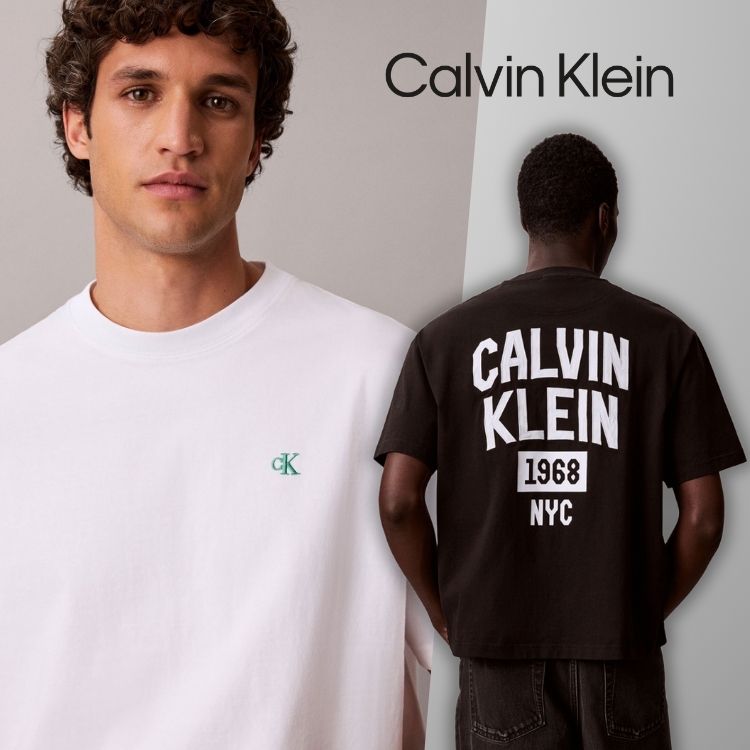 Calvin Klein(カルバンクライン)のショップニュース「【ZOZO限定】バックプリントが映える、Calvin Kleinの主役級ロゴTシャツ」