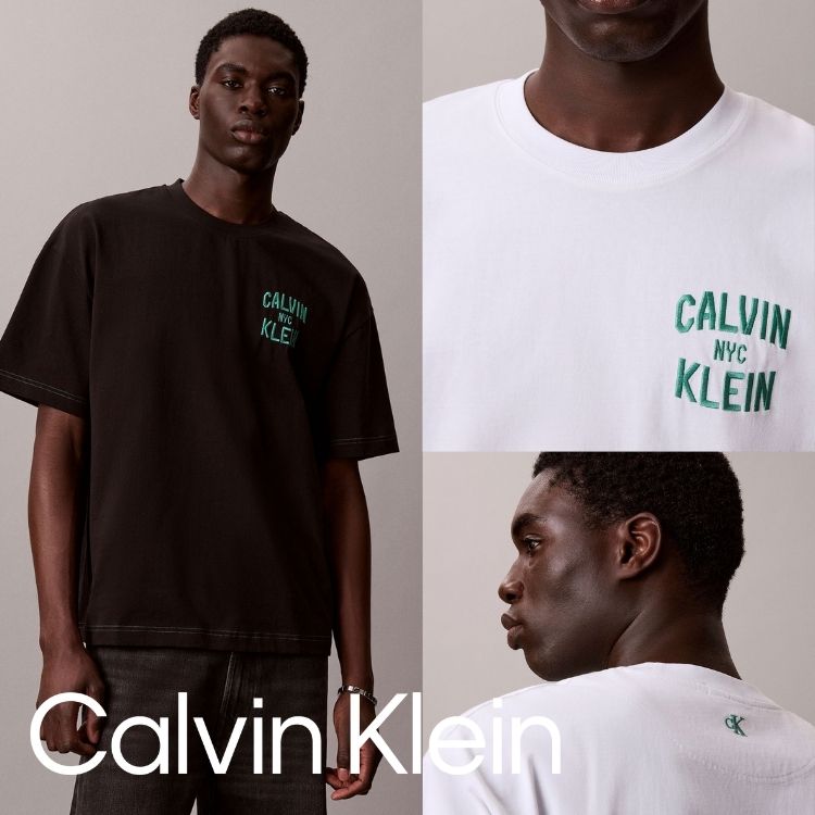 Calvin Klein(カルバンクライン)のショップニュース「【ZOZO限定】ロゴが映える、ミニマルデザインのCalvin Klein グラフィック Tシャツ」