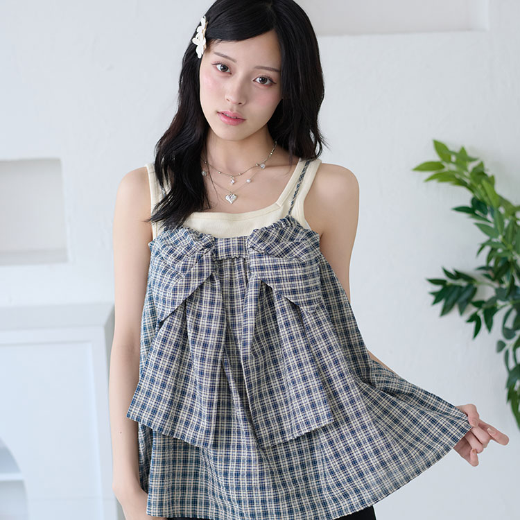 kutir(クティール)の「既存のチェック/ストライプ柄の他に、チェック柄2色、ドット柄が新色として登場♪」