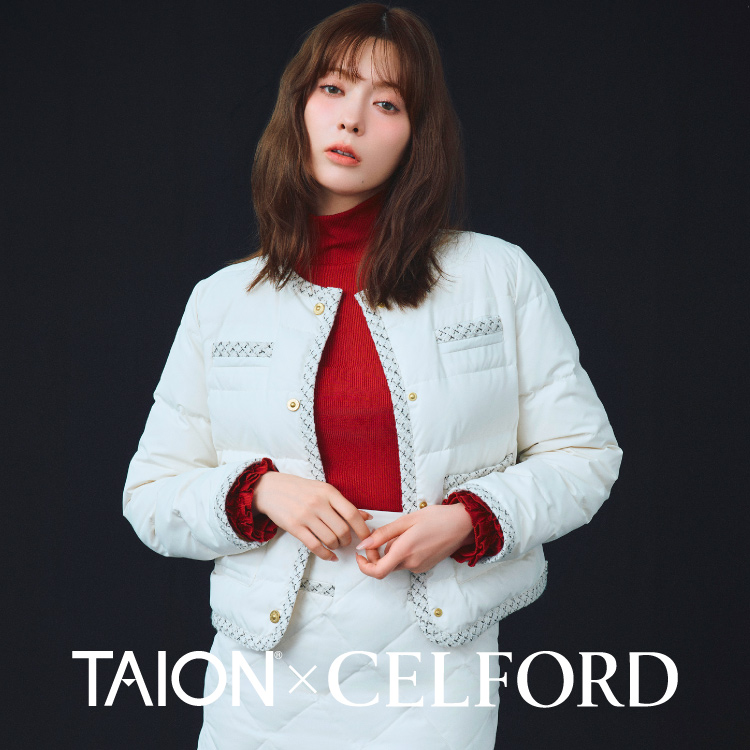 CELFORD（セルフォード）のショップニュース「TAION×CELFORD」