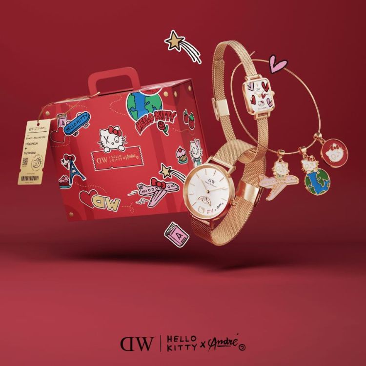 Daniel Wellington(ダニエル ウェリントン)の「DW× Hello Kitty ハローキティ コラボレーション、ついに誕生!」