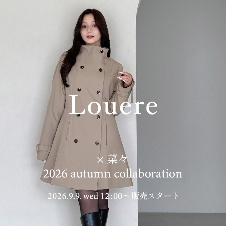 junoah(ジュノア)の「【菜々 × Louere 2026 autumn collaboration】」