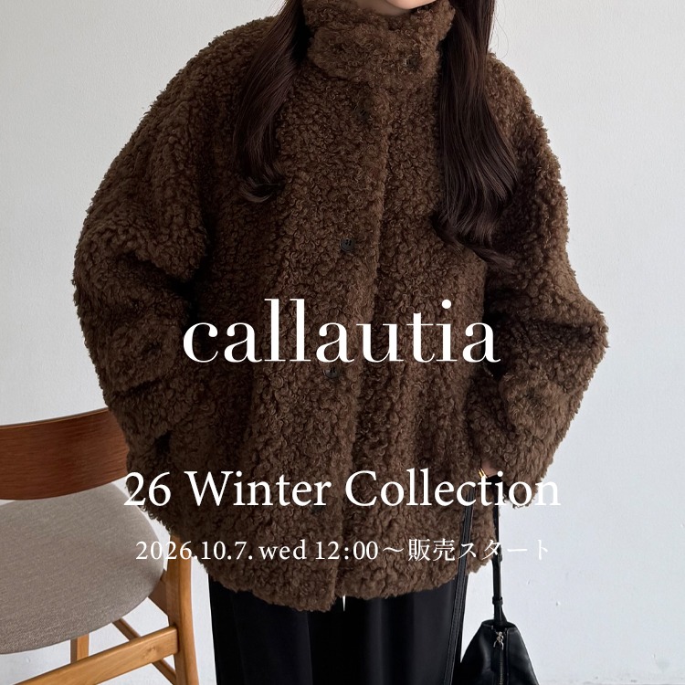 junoah(ジュノア)の「【callautia】26 Winter Collection」