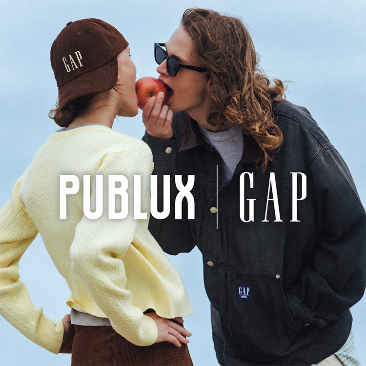 PUBLUX(パブリュクス)のショップニュース「PUBLUX | GAP COLLABORATION」