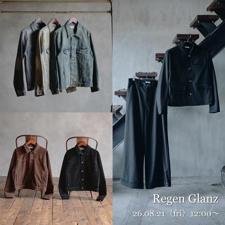apres jour mignon（アプレジュールミニョン）のショップニュース「【NEW ARRIVAL】Regen Glanz 2026.08.21(fri)12:00」