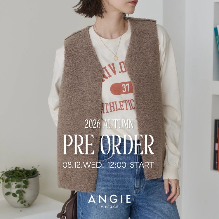 ANGIE VINTAGE(アンジー ヴィンテージ)の「【ANGIE】2026.8.12(Wed) NEW RELEASE.」