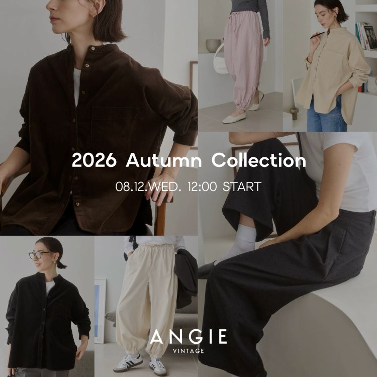 ANGIE VINTAGE(アンジー ヴィンテージ)のショップニュース「【ANGIE】2026 AutumnCollection」