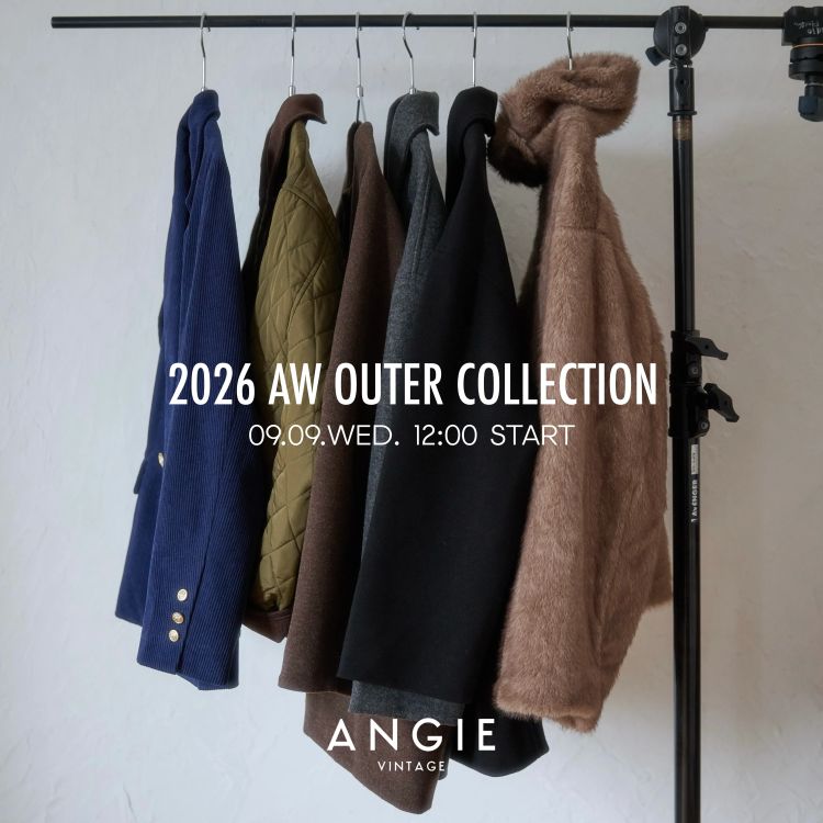 ANGIE VINTAGE(アンジー ヴィンテージ)のショップニュース「【ANGIE】26AW OUTER COLLECTION」