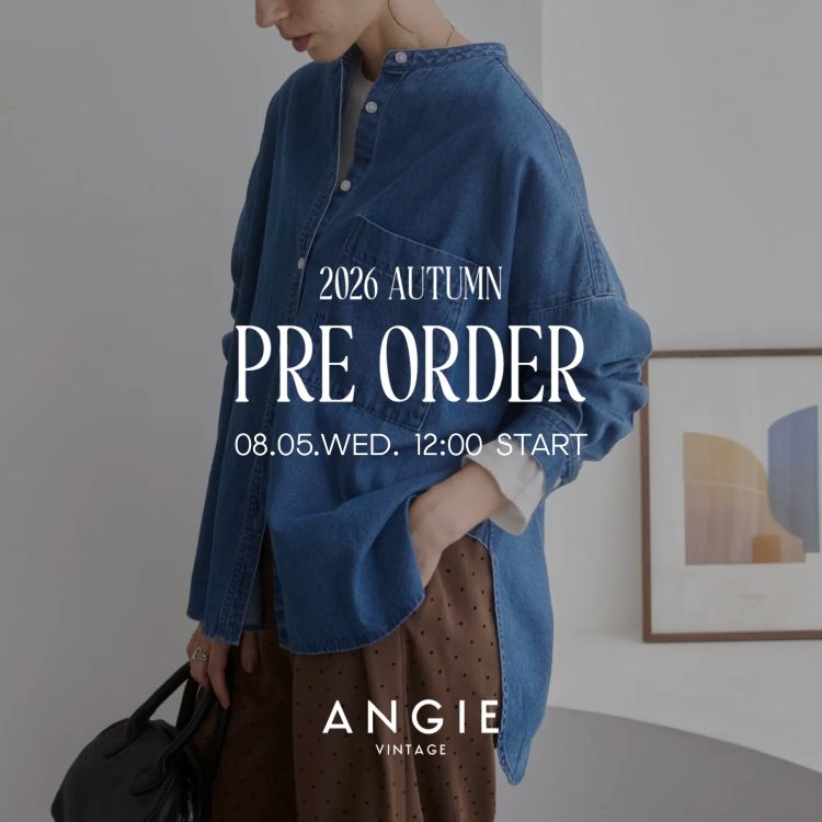 ANGIE VINTAGE(アンジー ヴィンテージ)の「【ANGIE】2026.8.5(Wed) NEW RELEASE.」