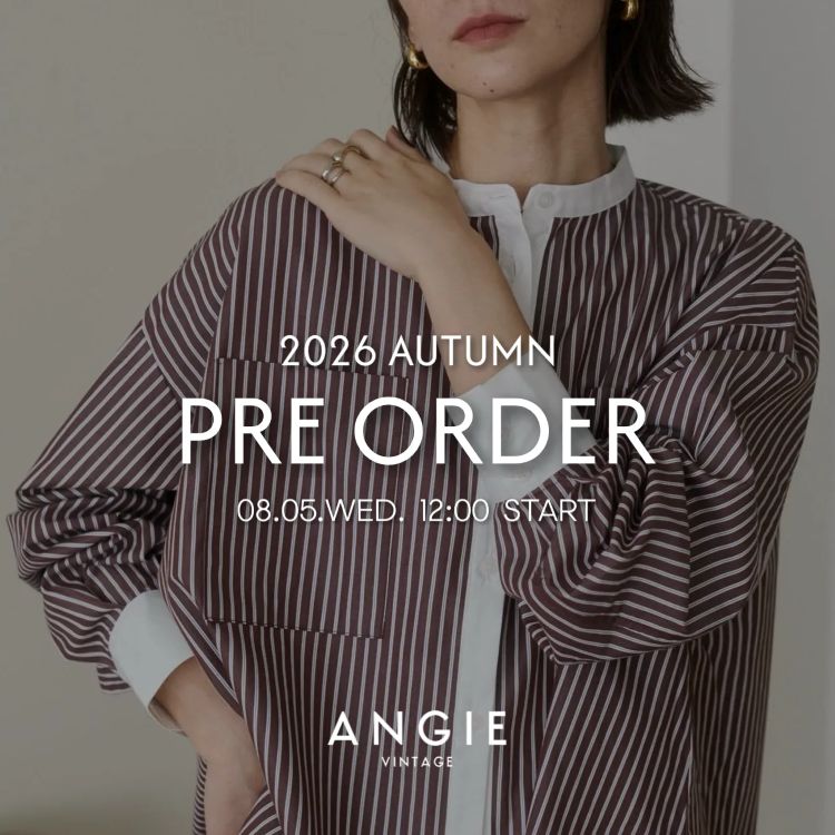 ANGIE VINTAGE(アンジー ヴィンテージ)の「【ANGIE】2026.8.5(Wed) NEW RELEASE.」