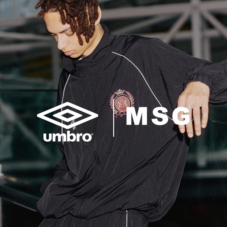 MSG(エムエスジー)の「【UMBRO×MSG】2026AW 10/9(Fri) coming soon」