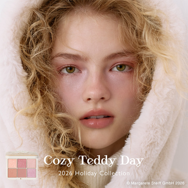 SNIDEL BEAUTY（スナイデル ビューティ）のショップニュース「【10月30日 全国発売】2026 Holiday Collection｜Steiffコラボ」