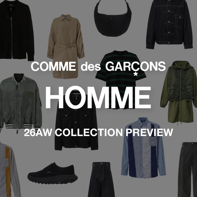 COMME des GARCONS HOMME(コム デ ギャルソン・オム)の「COMME des GARCONS HOMME 26AW COLLECTION」