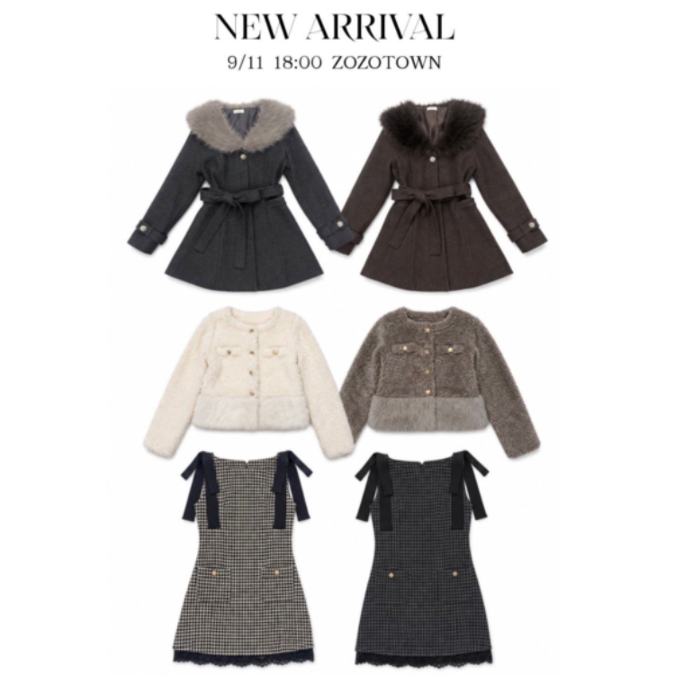 mideal（マイディール）のショップニュース「fupel - 9/11（fri）18:00～NEW ARRIVAL -」