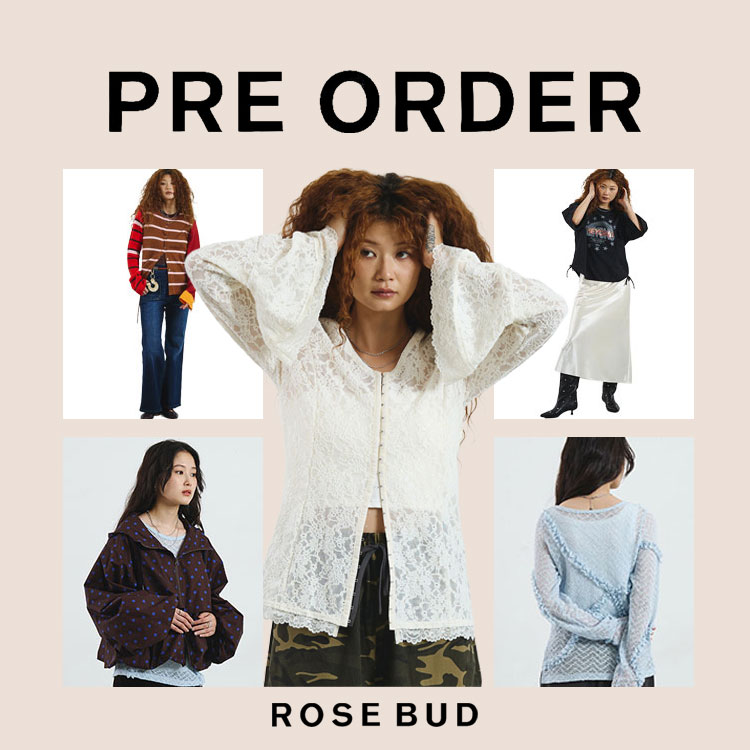 ROSE BUD（ローズバッド）のショップニュース「PRE ORDER｜秋の新作をひと足早くチェック」