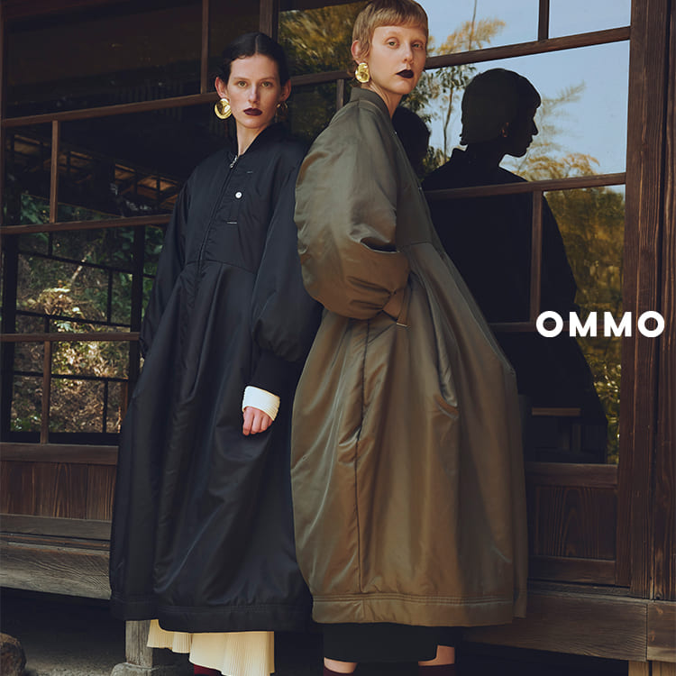OMMO（オーエムエムオー）の「2026 AUTUMN COLLECTION OUTER PRE ORDER 8.7 fri 12:00- START」